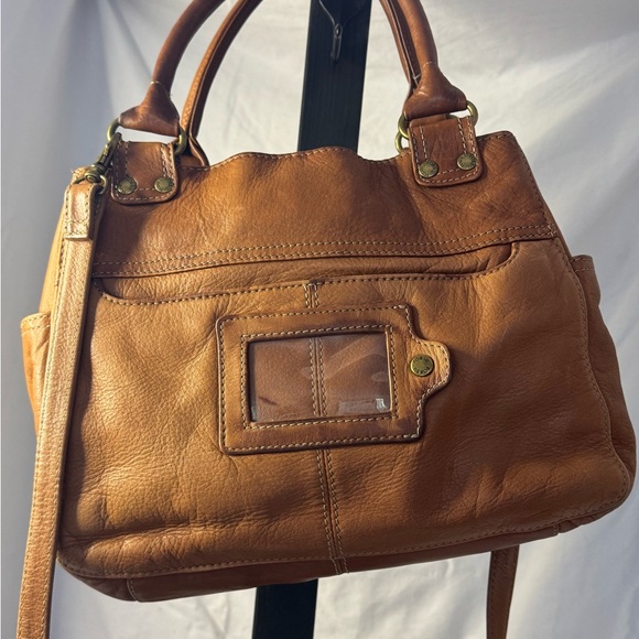 Vintage fossil bag with the a key charm. - Picture 2 of 16
